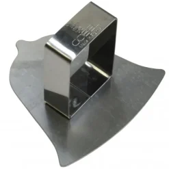 GOBEL FIN DE SERIE Poussoir Cloche inox 78 x 78 mm -