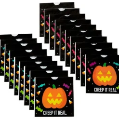 Sale WILTON FIN DE SERIE Sachet Bonbon Citrouille 15 x 15 cm (x18)