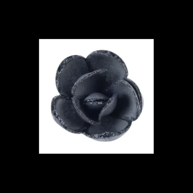 FLORENSUC Fleur Azyme Rose Noire 3 cm (x72)