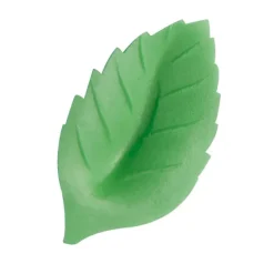 Best FLORENSUC Fleurs de rose blanches et roses x6, grandes feuilles x12 - en Azyme