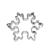 New GOBEL Flocon de neige inox 115 x 105 mm Moule - Découpoir