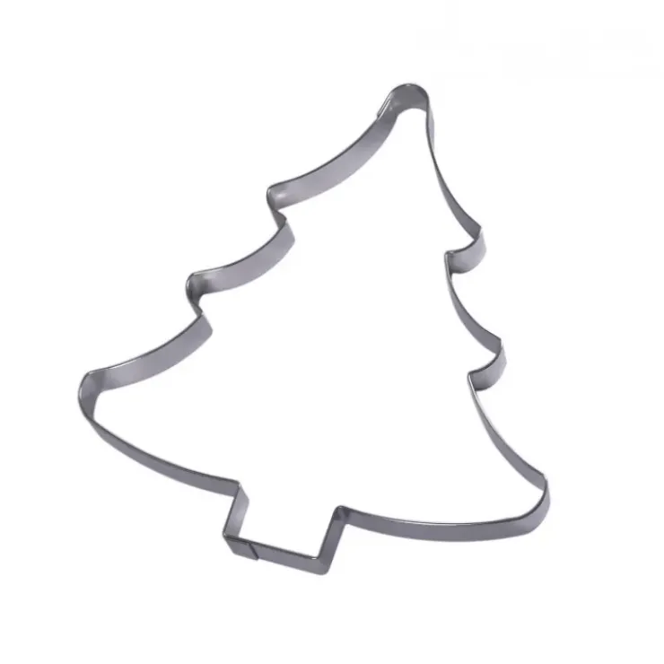 Online GOBEL Forme grand sablé Sapin inox Moule - Découpoir