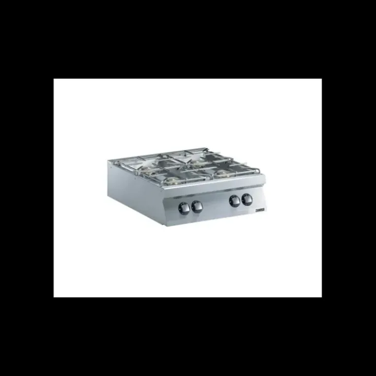 Clearance ZANUSSI Fourneau 4 Brûleurs Gaz Top 800 x 900 x 250 mm