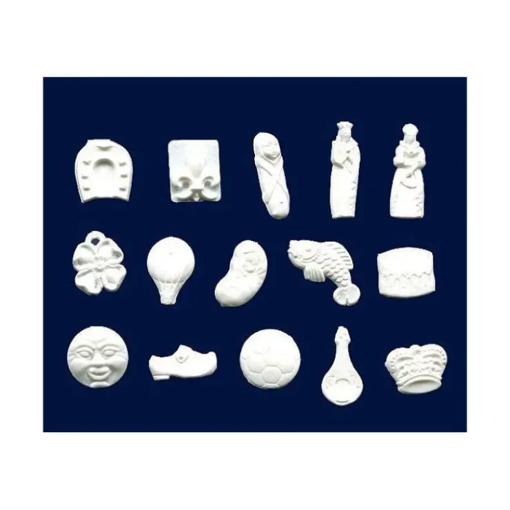 Sale NORDIA Fèves Baigneurs Plastique Blanc x144