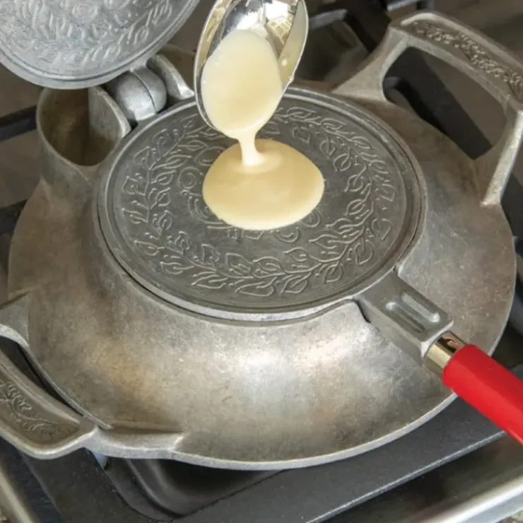 Online NORDIC WARE Gaufrier Norvégien Krumkake Fonte d'Aluminium Ø13 cm