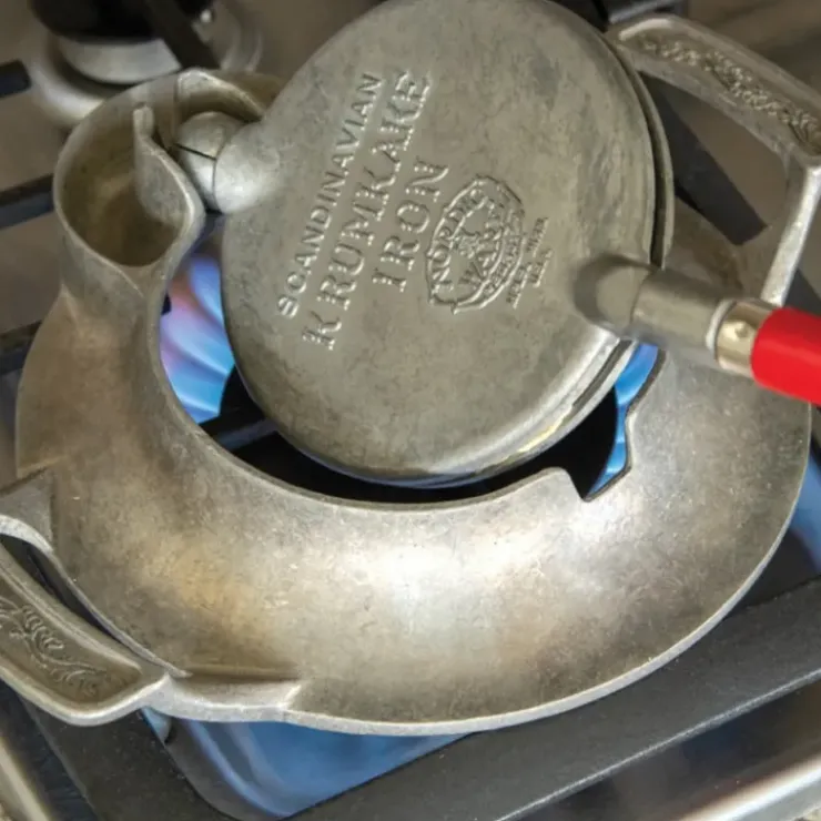 Online NORDIC WARE Gaufrier Norvégien Krumkake Fonte d'Aluminium Ø13 cm