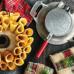 Online NORDIC WARE Gaufrier Norvégien Krumkake Fonte d'Aluminium Ø13 cm
