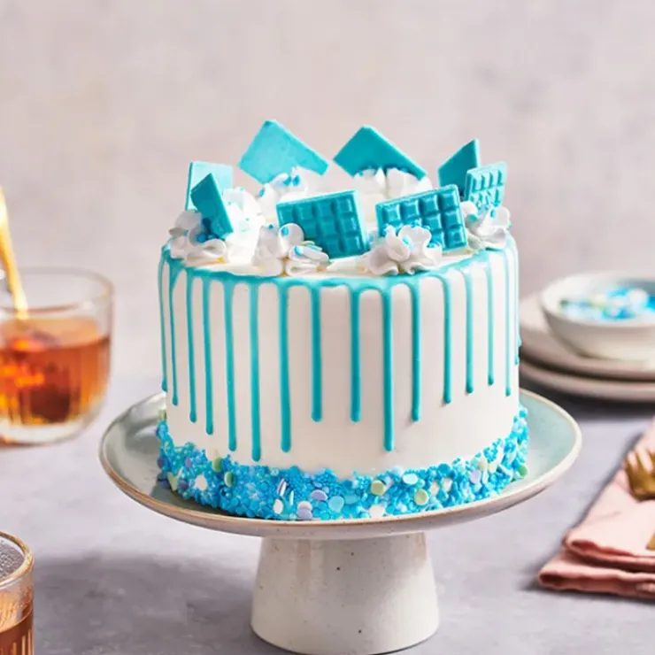 Sale FUNCAKES Glaçage Choco Drip Bleu Clair 180 g