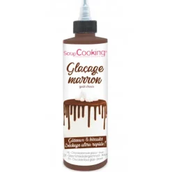 Best SCRAPCOOKING Glaçage Marron goût Chocolat 130 g