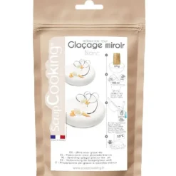 New SCRAPCOOKING Glaçage miroir Blanc 220g