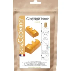Outlet SCRAPCOOKING Glaçage Miroir Doré 220 g