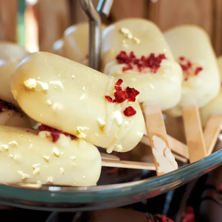 Discount PATISDECOR Glaçage Rocher Chocolat Blanc 250 g Patisdécor