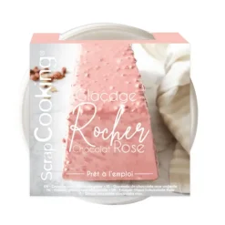 Discount SCRAPCOOKING Glaçage Rocher Chocolat Rose 400 g