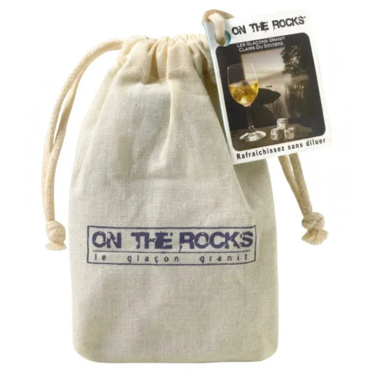 New ON THE ROCKS Glaçons Granit Clair du Sidobre (x9)