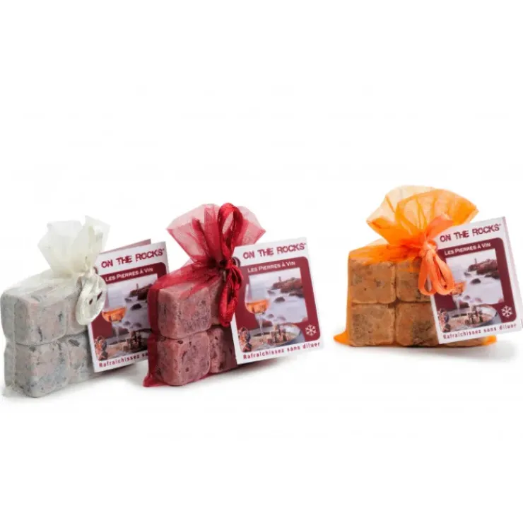 ON THE ROCKS Glaçons Granit Rose de Bretagne x6