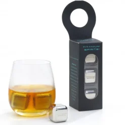 Clearance ON THE ROCKS Glaçons Inox Titanium Spirit x3