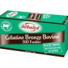 Outlet SEBALCE Gélatine en feuilles bronze bovine Halal x 300