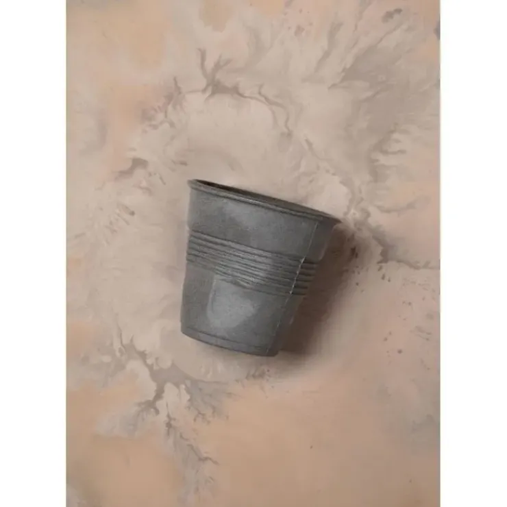 Online REVOL Gobelet Froissé 100% Recyclay 8 cl