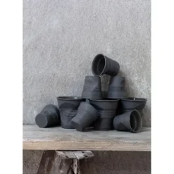 Online REVOL Gobelet Froissé 100% Recyclay 8 cl