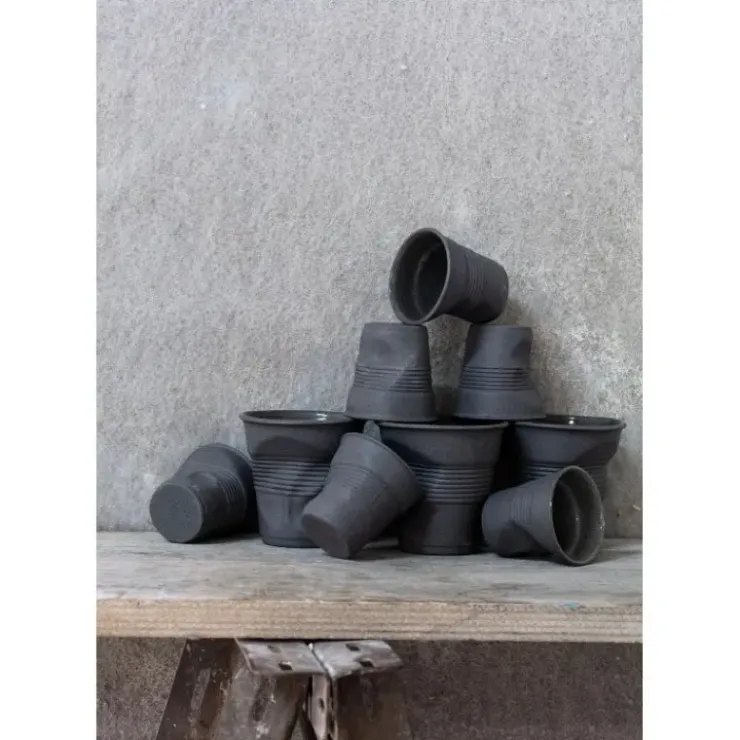 Online REVOL Gobelet Froissé 100% Recyclay 8 cl