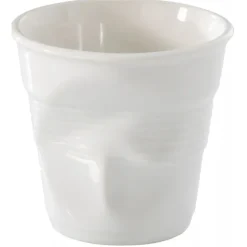 Hot REVOL Gobelet Froissé Blanc 33cl
