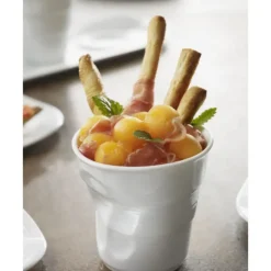 Hot REVOL Gobelet Froissé Blanc 33cl