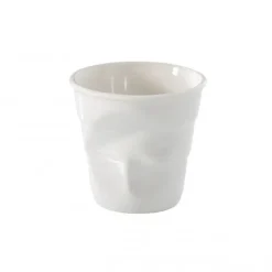 Hot REVOL Gobelet Froissé Blanc 5cl