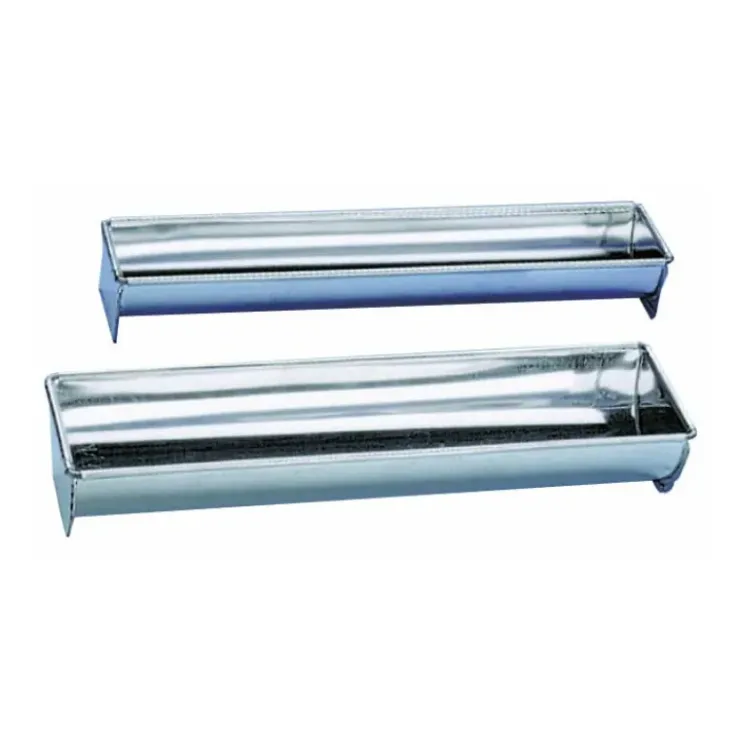 Sale MALLARD FERRIERE Gouttière à Bûche Fer Blanc 50 x 8 cm