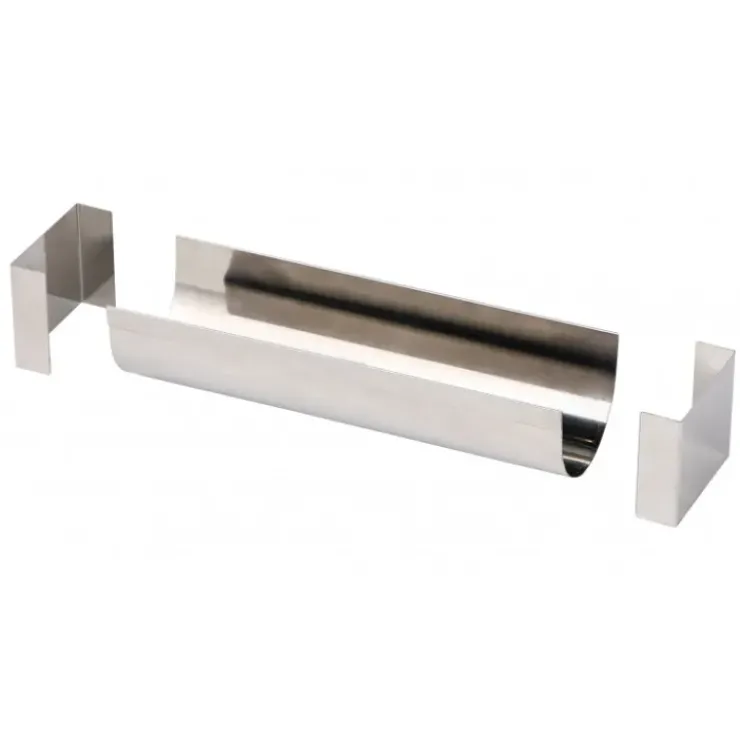 Discount GOBEL Gouttière à Bûche Inox Démontable 30 x 9 x H 7 cm
