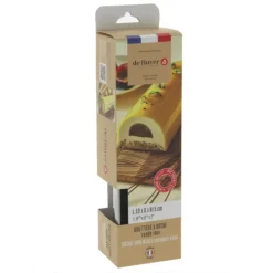 DE BUYER Gouttière à Bûche Ronde Démontable Inox 30.5 x 8.5 x 7.2 cm