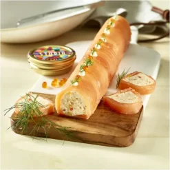 Outlet DE BUYER Gouttière à Bûche Ronde Fine Démontable Inox 30.4 x 4.4 x 4 cm