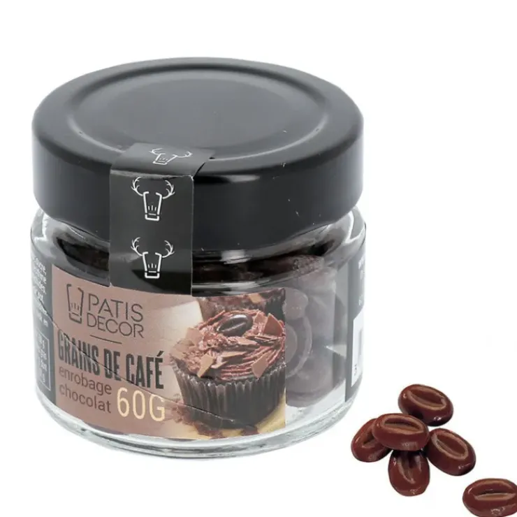 Online PATISDECOR Grains de café en Chocolat 60 g Patisdécor