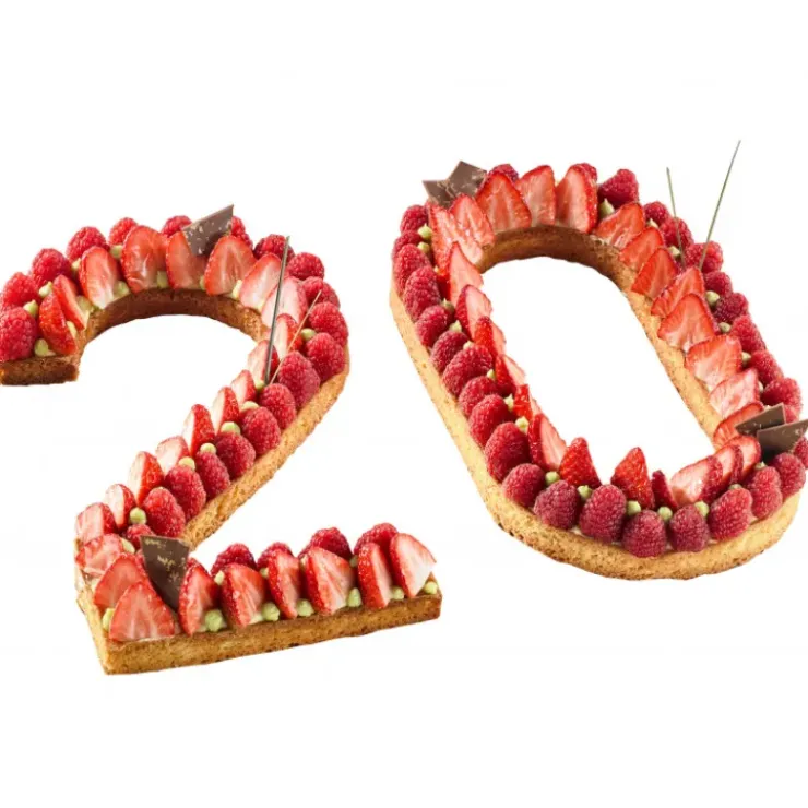 New MALLARD FERRIERE Grand Emporte Pièce Inox Chiffre 1 32x16 cm