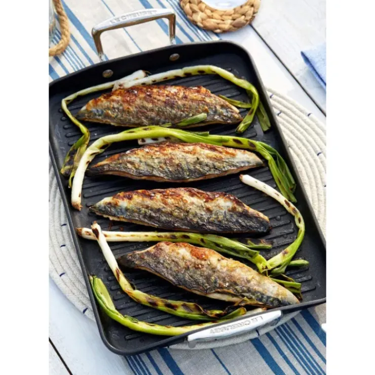 Clearance LE CREUSET Grill géantanti-adhérant 34 x 25 cm