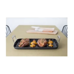 Clearance LE CREUSET Grill géantanti-adhérant 34 x 25 cm
