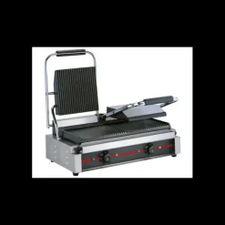 GAFIHC Grill Panini Rainuré Double 3,6 kW