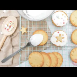 Best SCRAPCOOKING Grille Pâtisserie en Métal 25 x 40 cm