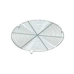 Hot MATFER Grille Ronde avec pieds Chromée Ø 32 cm