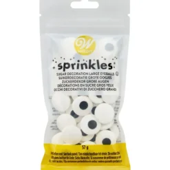 WILTON Gros Yeux en Sucre Ø 1,7 cm 57 g