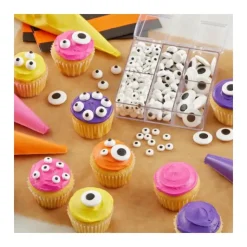 WILTON Gros Yeux en Sucre Ø 1,7 cm 57 g