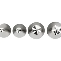 New WILTON Kit 4 Douilles Pâtissières Inox Fleurs
