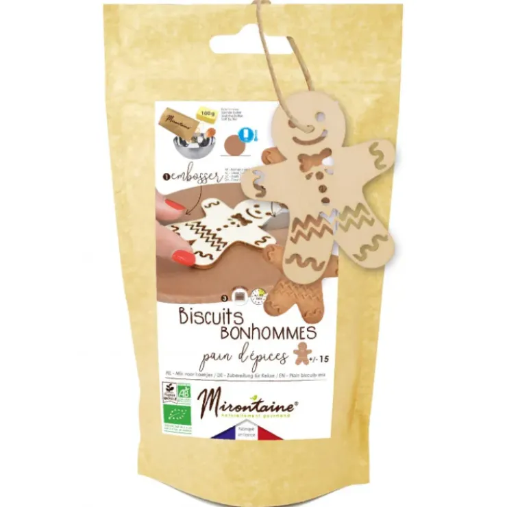 MIRONTAINE Kit Biscuit de Noël Pain d'Épice Bio