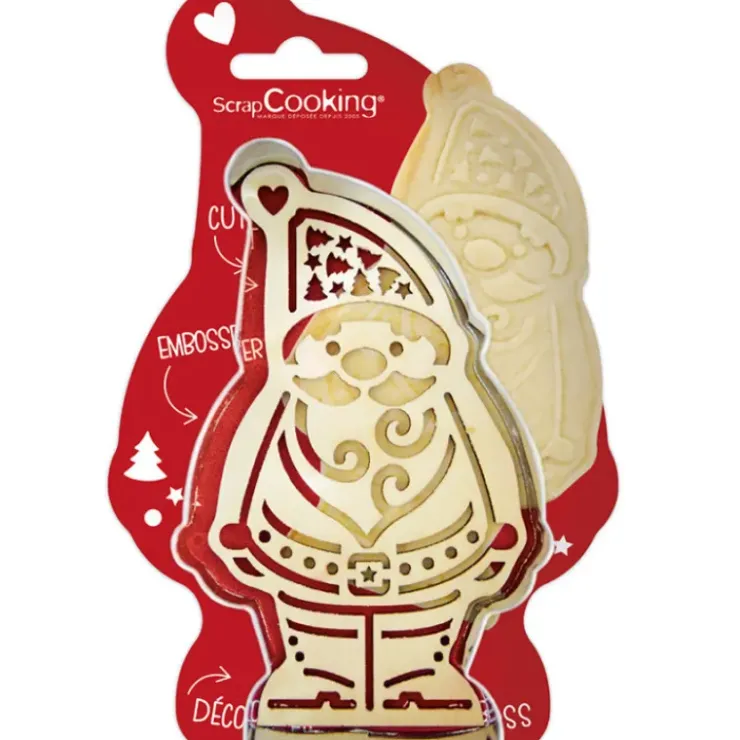 Best SCRAPCOOKING Kit Biscuit Père Noël 12,6 cm
