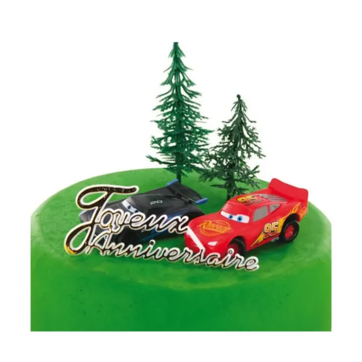 Sale GATODECO Kit Décor Gâteau Cars (4 pièces)