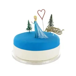 Online GATODECO Kit Décor Gâteau La Reine des Neiges Elsa et Olaf (5 pièces)
