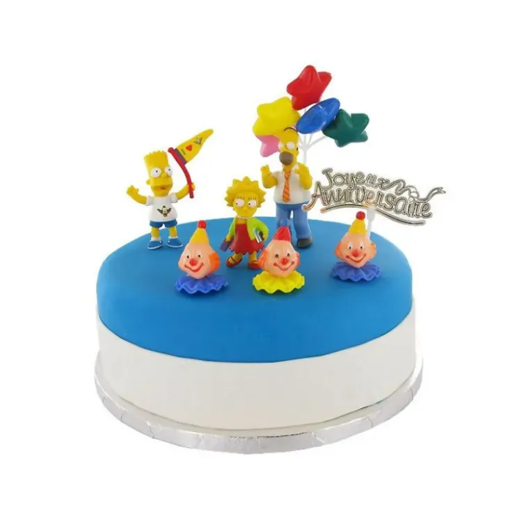 Online GATODECO Kit Décor Gâteau Les Simpson (8 pièces)