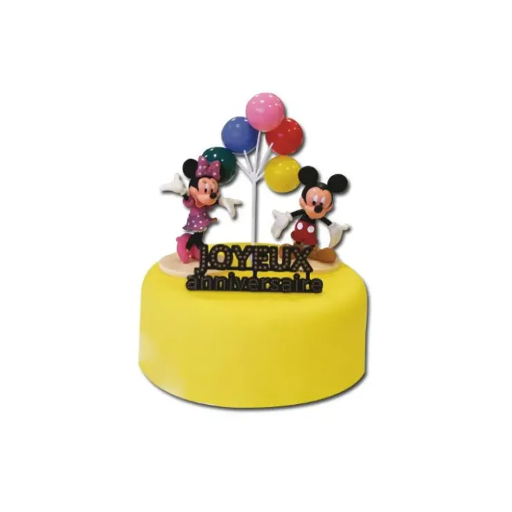 Discount GATODECO Kit Décor Gâteau Mickey et Minnie (4 pièces)