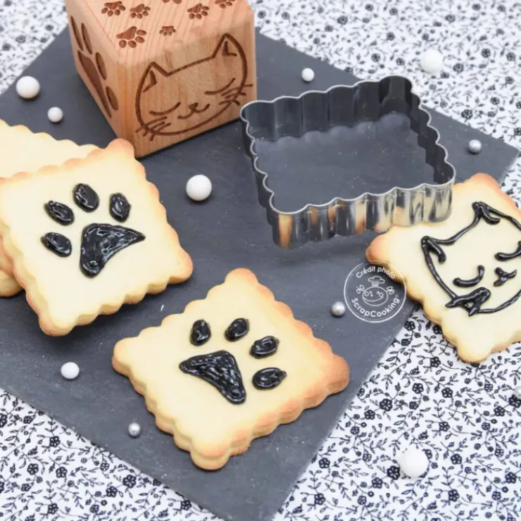 Best SCRAPCOOKING Kit Décoration Biscuit Motif Chat