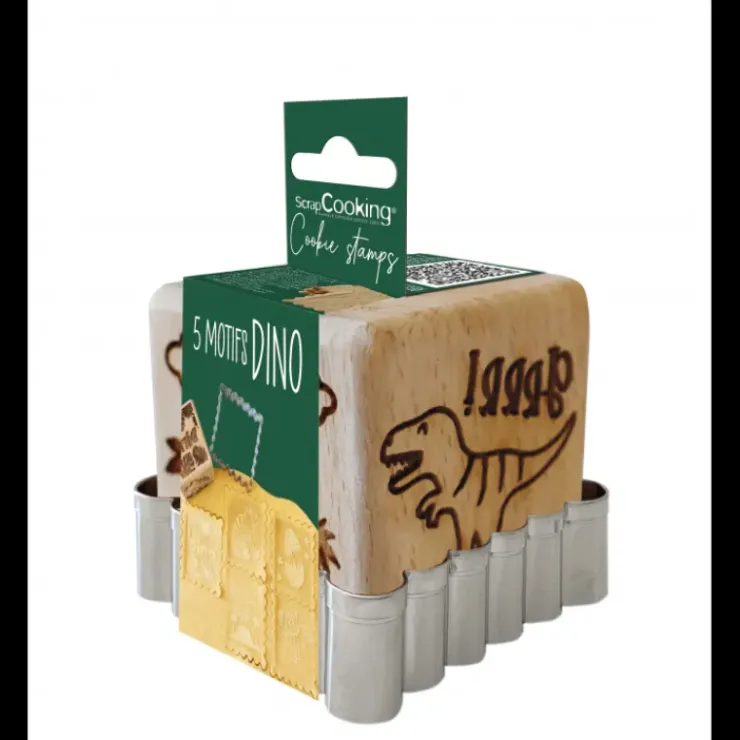 Best SCRAPCOOKING Kit Décoration Biscuit Motif Dinosaure