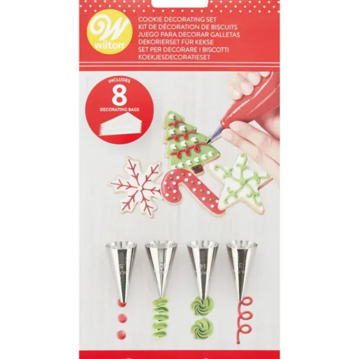 Best WILTON Kit Douille Pâtisserie (x4) et Poches (x8)